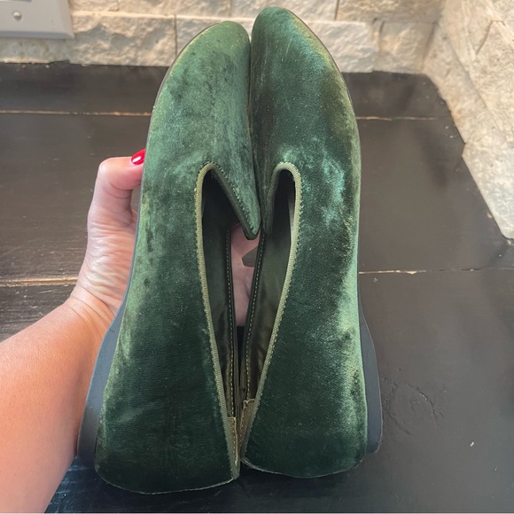 Birdies - The Heron in Olive Green Women’s Loafers Shoes Sz 9 - Picture 6 of 8